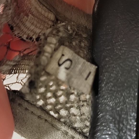 Embroidered Sheer Lace Dress Size Small - Picture 4 of 5